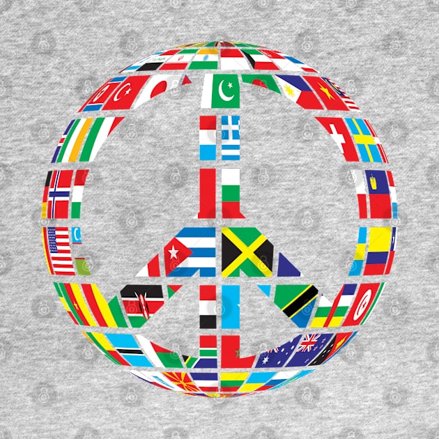 world peace flag paz bandiera by giftideas
